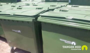 RENFORCEMENT DES POUBELLES  POUR LA COLLECTE DÉCHETS SOL IDE DANS LA PROVINCE DE FAHS  ANJRA