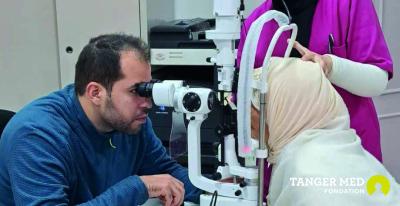 LA FONDATION TANGER MED POURSUIT LA CAMPAGNE MÉDICALE DE  TRAITEMENT DE LA CATARACTE AU PROFIT DE LA POPULATION DE FAHS  ANJRA