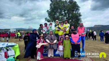 FONDATION TANGER MED: LE SPORT AU SERVICE DE L’ÉDUCATION : TOURNOI PROVINCIAL DE L’ATHLÉTISME SCOLAIRE DANS LA COMMUNE DE JOUAMAA