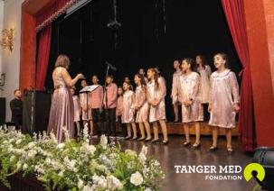 LES ENFANTS DE LA CHORALE DE MELLOUSSA SUR SCÈNE :  UN PARCOURS ARTISTIQUE SOUTENU PAR LA FONDATION TANGER MED