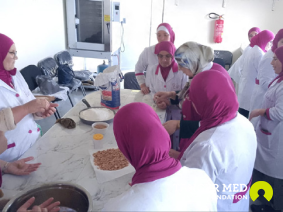 FONDATION TANGER MED: VISITE DES ÉTUDIANTS DU LYCÉE  TECHNIQUE KSAR SGHIR
