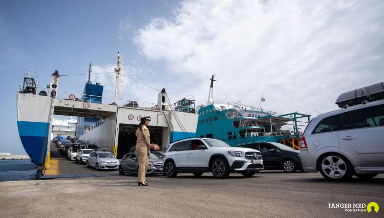 OPÉRATION MARHABA 2023 : LE PORT DE TANGER MED SE MOBILISE  POUR L’ACCUEIL DES MAROCAINS RÉSIDENTS A L’ÉTRANGER DANS DES  CONDITIONS OPTIMALES