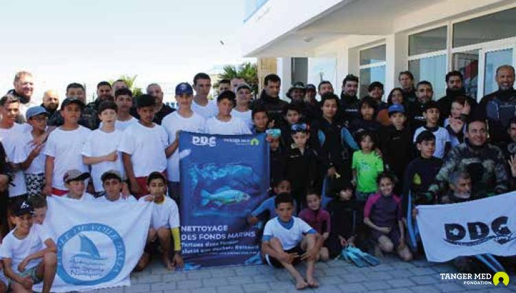 LA FONDATION TANGER MED  SE MOBILISE POUR LA PRÉSERVATION DE L'ENVIRONNEMENT MARIN DE  LA PLAGE DALIA