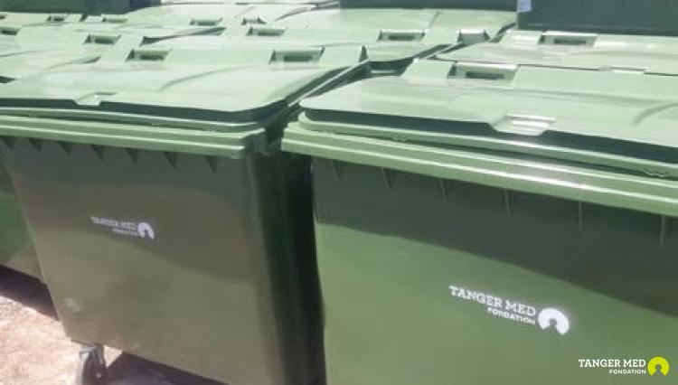 RENFORCEMENT DES POUBELLES  POUR LA COLLECTE DÉCHETS SOL IDE DANS LA PROVINCE DE FAHS  ANJRA