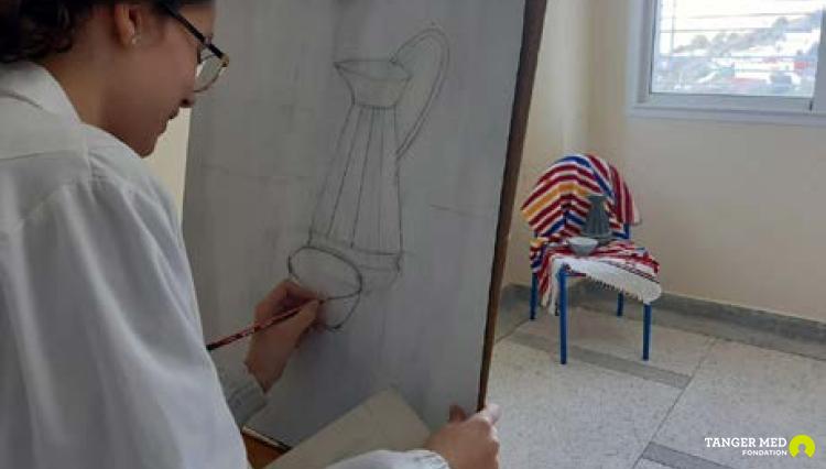 LES ATELIERS ARTISTIQUES MULTI DISCIPLINAIRES À TÉTOUAN