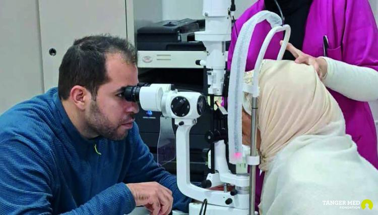 LA FONDATION TANGER MED POURSUIT LA CAMPAGNE MÉDICALE DE  TRAITEMENT DE LA CATARACTE AU PROFIT DE LA POPULATION DE FAHS  ANJRA